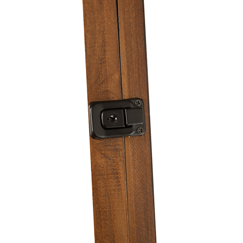 Baylock Jersey Display Case, 24x36, Hanger Display, Solid Pine Wood