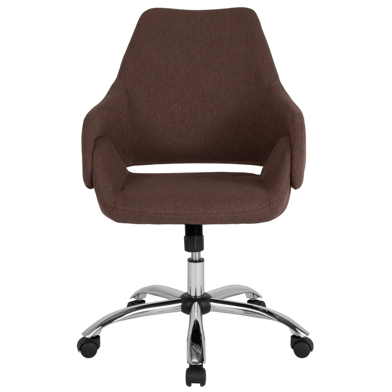 Antwerp Ergonomic Executive Mid Back Office Chair with 360° Swivel and Height Adjustment