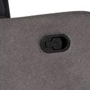 Abby 3-in-1 Wingback Manual Recliner Rocker Swivel Glider Chair