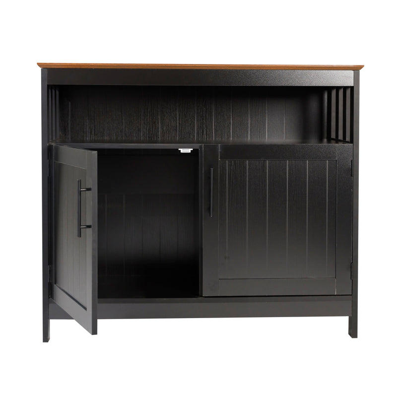 Tanner Buffet and Sideboard with Storage Cabinet and Upper Shelf