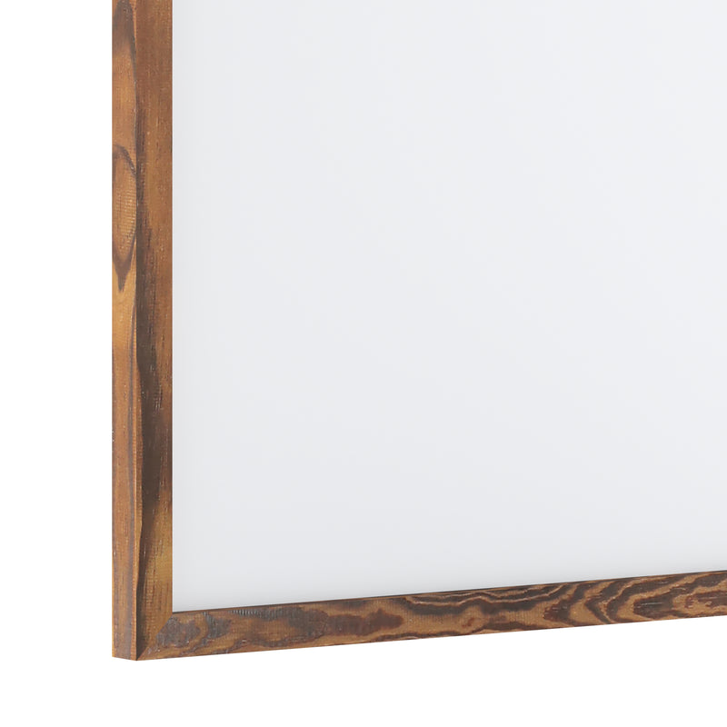 Cilla 24x36 Magnetic White Board with Dry Erase Marker, 4 Magnets and Eraser