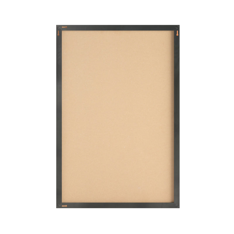 Cristal 24x36 Cork Display Board with Wooden Frame and Push Pins