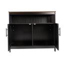 Tanner Buffet and Sideboard with Storage Cabinet and Upper Shelf