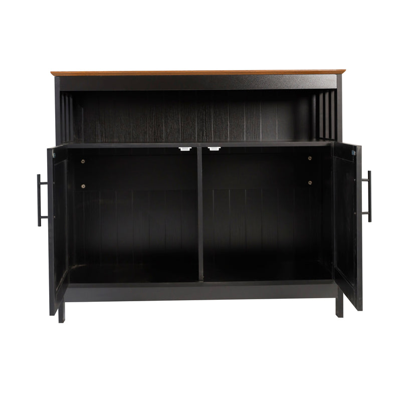 Tanner Buffet and Sideboard with Storage Cabinet and Upper Shelf