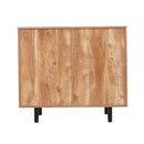 Aloise Bar and Sideboard with Storage Cabinet, Hanging Stemware Holders and Bottle Storage
