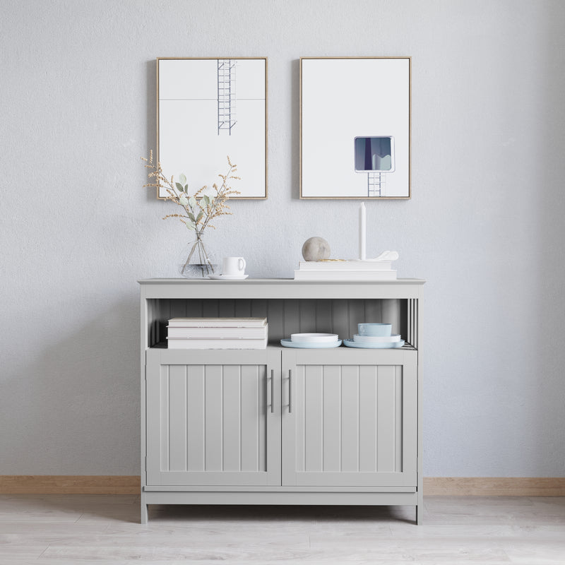 Tanner Buffet and Sideboard with Storage Cabinet and Upper Shelf