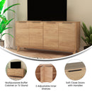 Blakely 60" Mid-Century Modern TV Stand Made with Durable Engineered Wood  Accommodates 55"- 64" TV's