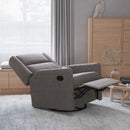 Dara 3-in-1 Traditional Manual Recliner Rocker Swivel Glider Chair