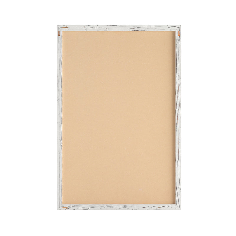Cristal 24x36 Cork Display Board with Wooden Frame and Push Pins