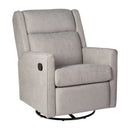 Dara 3-in-1 Traditional Manual Recliner Rocker Swivel Glider Chair