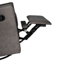 Dara 3-in-1 Traditional Manual Recliner Rocker Swivel Glider Chair