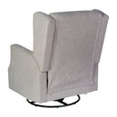 Abby 3-in-1 Wingback Manual Recliner Rocker Swivel Glider Chair