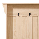 Whitman Hallway Tree with Bench Seating, 3 Single Coat Hooks and Lower Storage with Adjustable Shelves