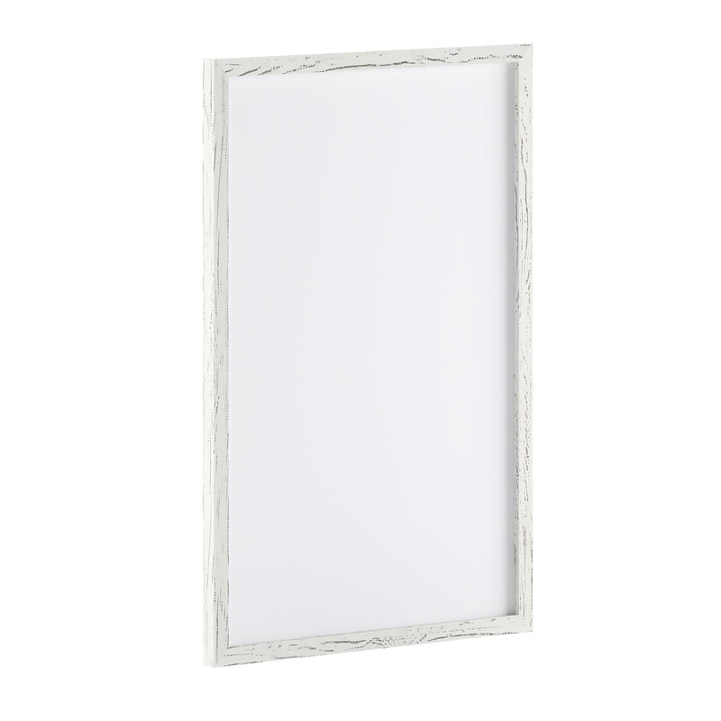 Cilla 24x36 Magnetic White Board with Dry Erase Marker, 4 Magnets and Eraser