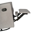 Dara 3-in-1 Traditional Manual Recliner Rocker Swivel Glider Chair