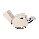 Abby 3-in-1 Wingback Manual Recliner Rocker Swivel Glider Chair