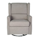 Abby 3-in-1 Wingback Manual Recliner Rocker Swivel Glider Chair