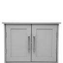 Vigo Wall Mounted Bathroom Medicine Cabinet with Adjustable Cabinet Shelf, Lower Open Shelf, and 2 Magnetic Closure Doors