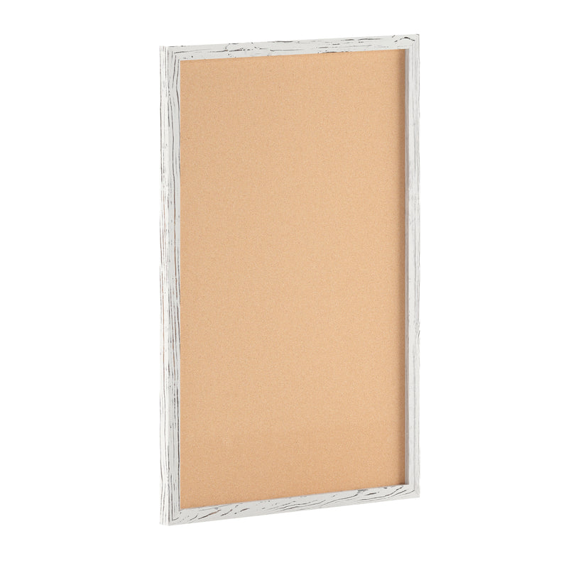 Cristal 24x36 Cork Display Board with Wooden Frame and Push Pins