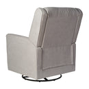 Dara 3-in-1 Traditional Manual Recliner Rocker Swivel Glider Chair