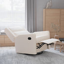 Dara 3-in-1 Traditional Manual Recliner Rocker Swivel Glider Chair