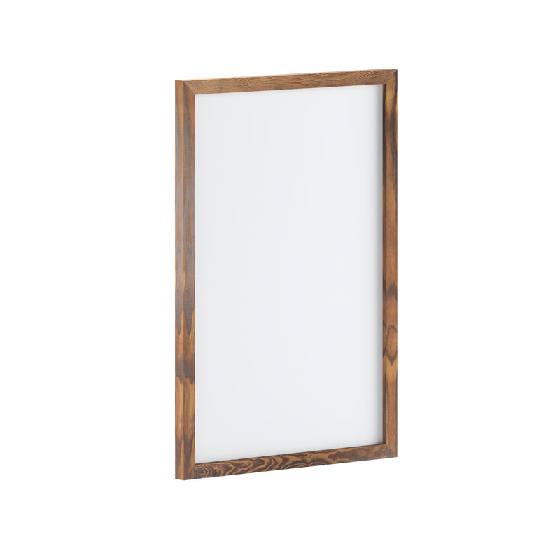 Cilla 20x30 Magnetic White Board with Dry Erase Marker, 4 Magnets and Eraser