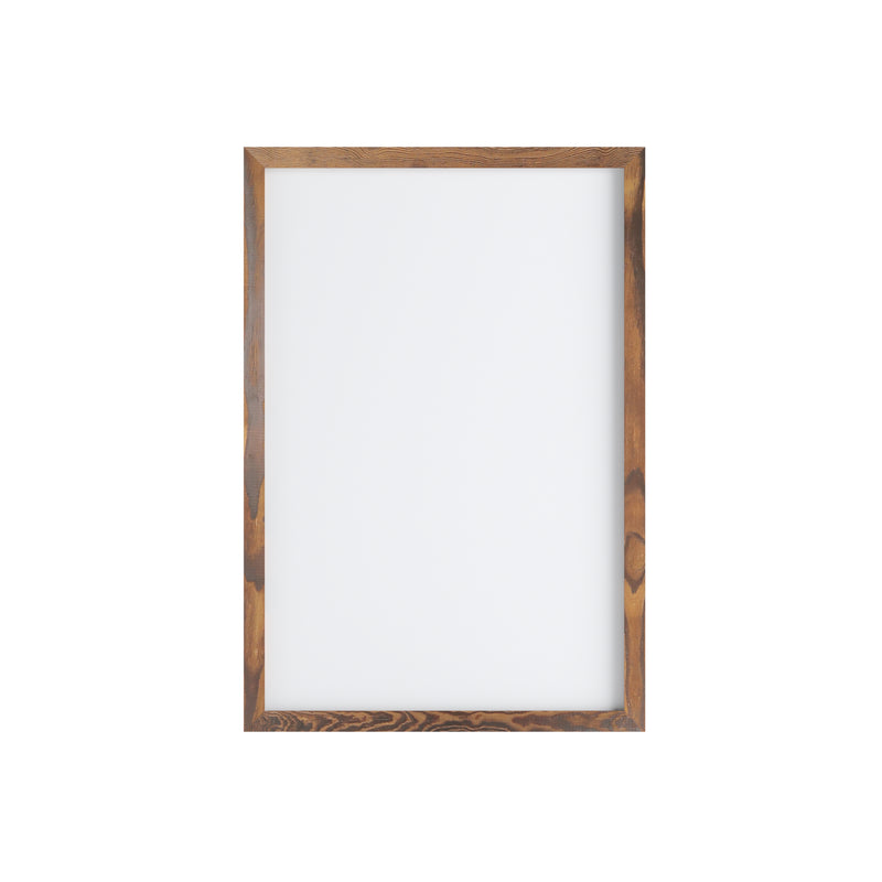 Cilla 20x30 Magnetic White Board with Dry Erase Marker, 4 Magnets and Eraser
