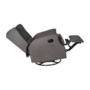 Abby 3-in-1 Wingback Manual Recliner Rocker Swivel Glider Chair