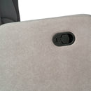 Abby 3-in-1 Wingback Manual Recliner Rocker Swivel Glider Chair