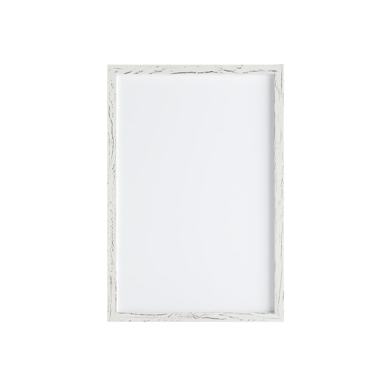 Cilla 20x30 Magnetic White Board with Dry Erase Marker, 4 Magnets and Eraser