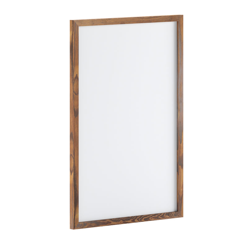 Cilla 24x36 Magnetic White Board with Dry Erase Marker, 4 Magnets and Eraser