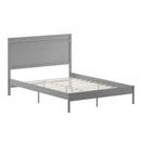 Somerset Solid Wood Platform Bed with Wooden Slats and Headboard, No Box Spring Needed