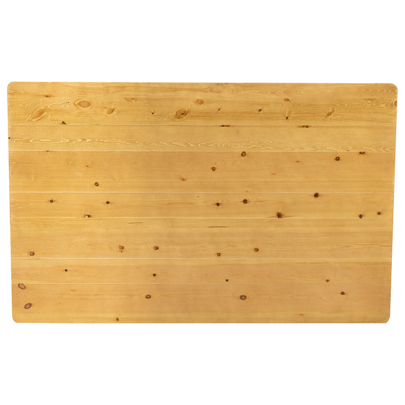 Elite Rectangular Fake Wood Melamine Serving Board - 14 1/2L x 5