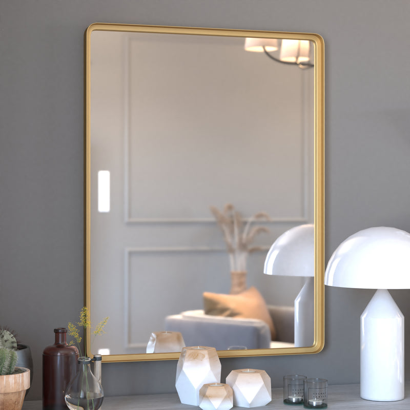 Jinny Metal Deep Set Wall Mirror