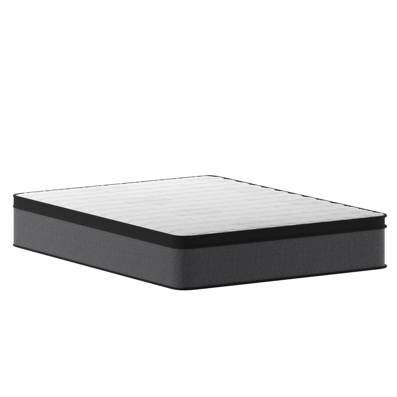 Lofton 13" Euro Top Queen Size Mattress in a Box with Hybrid Pocket Spring and Foam Design for Supportive Pressure Relief