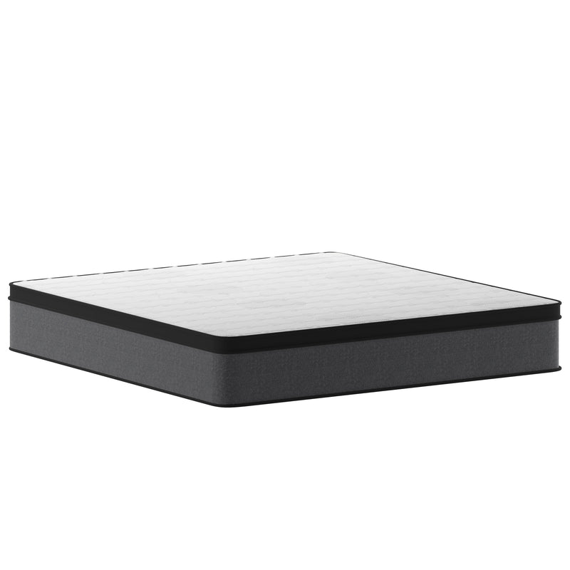 Lofton 13" Euro Top King Size Mattress in a Box with Hybrid Pocket Spring and Foam Design for Supportive Pressure Relief