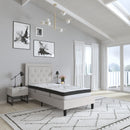 Luna 10 Inch Hybrid Mattress CertiPUR-US Certified Foam & Pocket Spring Mattress in a Box