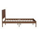 Somerset Solid Wood Platform Bed with Wooden Slats and Headboard, No Box Spring Needed