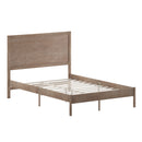 Ketner Solid Wood Platform Bed with Wooden Slats and Headboard, No Box Spring Needed