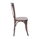 Bardstown X-Back Bistro Style Wooden High Back Dining Chair