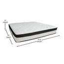 Hulen 12 Inch Hybrid Pocket Spring & CertiPUR-US Certified Memory Foam Mattress