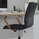 Artemis Mid-Back Home Office Chair with Armrests, Height Adjustable Swivel Seat