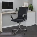 Artemis Mid-Back Home Office Chair with Armrests, Height Adjustable Swivel Seat