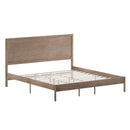 Ketner Solid Wood Platform Bed with Wooden Slats and Headboard, No Box Spring Needed