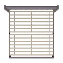 Sana Modern Gray Velvet Upholstered Platform Bed Frame with Padded, Tufted Wingback Headboard and Wood Support Slats, No Box Spring Required