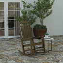 Hillford Poly Resin Indoor/Outdoor Rocking Chair