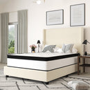 Hulen 12 Inch Extra Firm Hybrid Pocket Spring & CertiPUR-US Certified Foam Mattress in a Box
