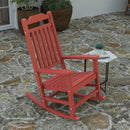 Hillford Poly Resin Indoor/Outdoor Rocking Chair