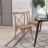 Bardstown X-Back Bistro Style Wooden High Back Dining Chair