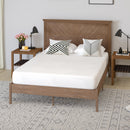 Blanche 8" CertiPUR-US Certified Memory Foam Mattress Infused with Charcoal & Green Tea Cooling Gel